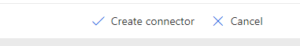 Create Connector