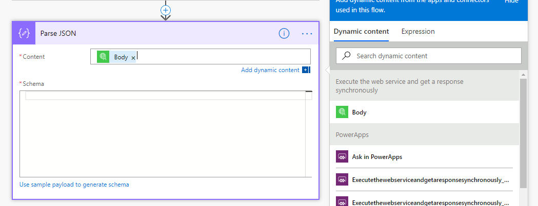 PowerApps Flow Screen7