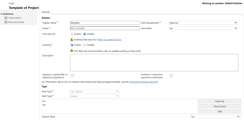 Dynamics 365 Project Operations