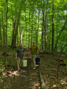 Centric's Cleveland Team cleans the park